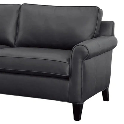 Portman Handcrafted Leather Sofa Is