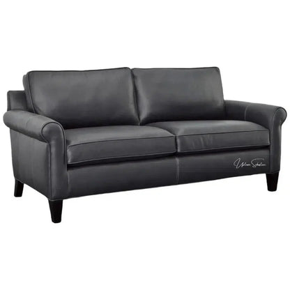 Portman Handcrafted Leather Sofa Is