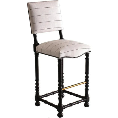 Portuguese Textile Barstool