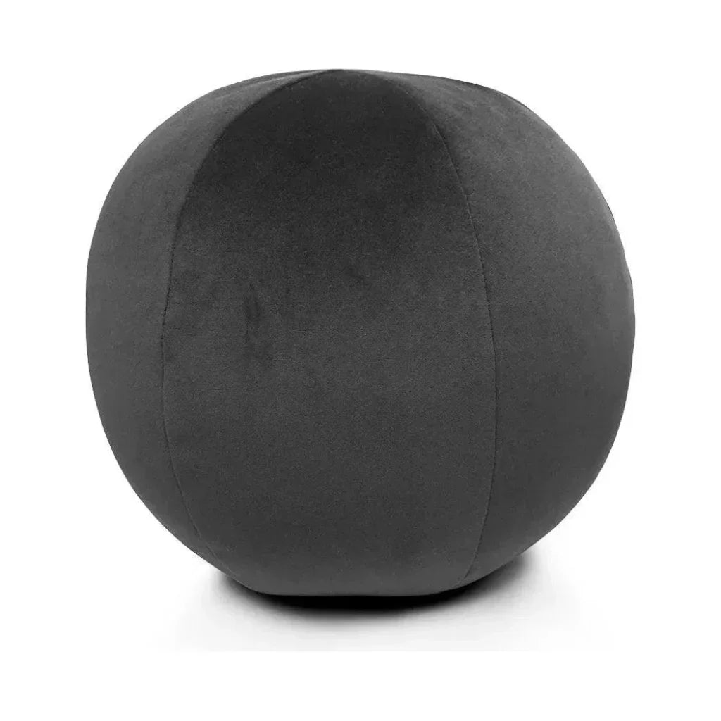 Posh Ball Charcoal Grey Throw Pillow Insert