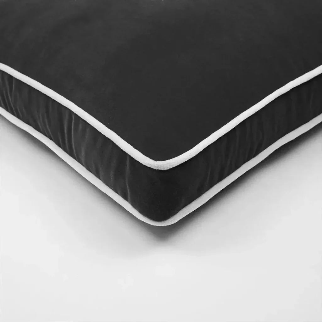 Posh Box Charcoal Black Throw Pillow Insert