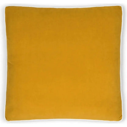 Posh Box Mustard Solid Yellow Large Throw Pillow Insert
