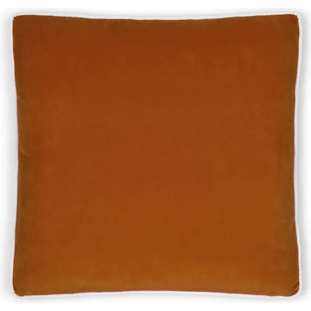 Posh Box Sedona Solid Orange Large Throw Pillow Insert