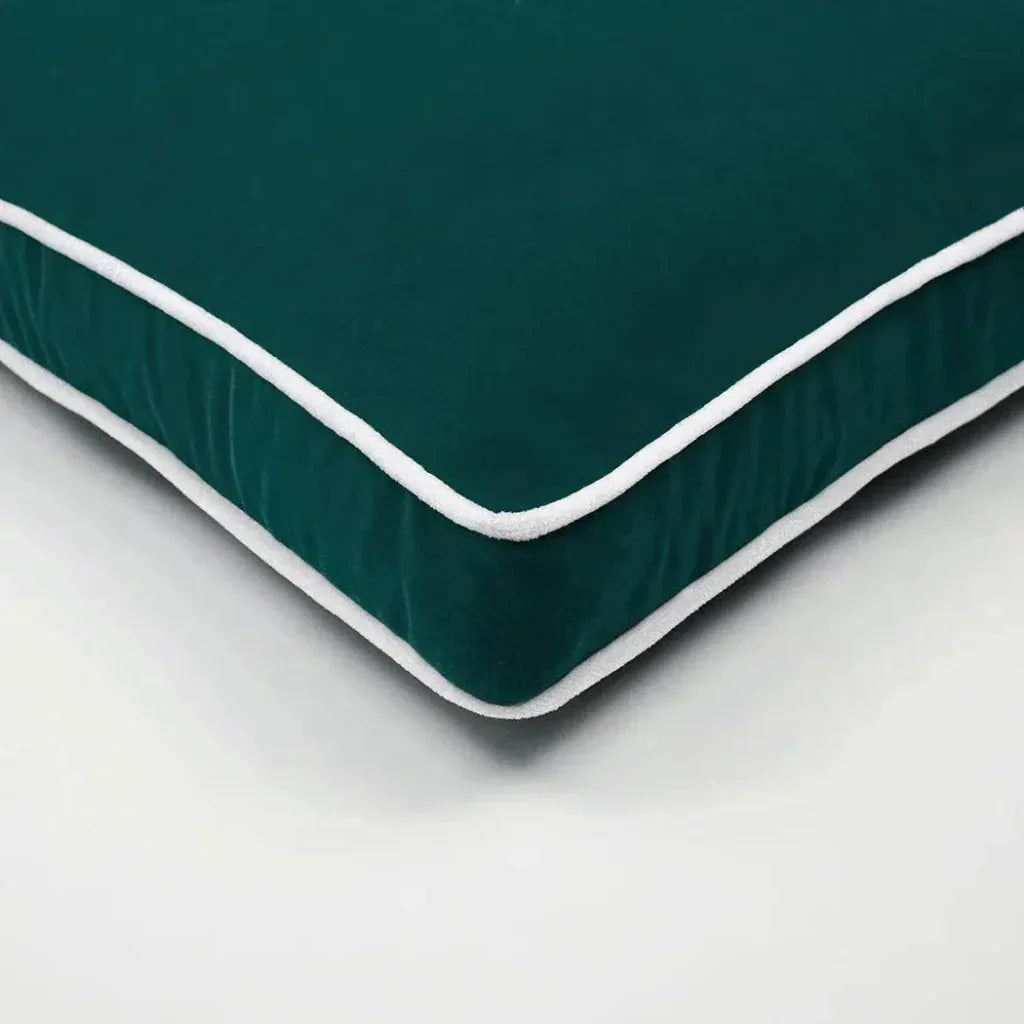 Posh Box Teal Solid Teal Large Throw Pillow Insert
