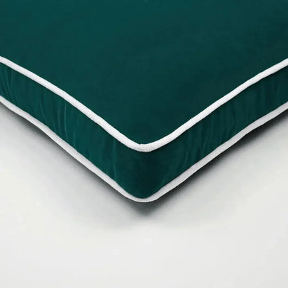 Posh Box Teal Solid Teal Large Throw Pillow Insert