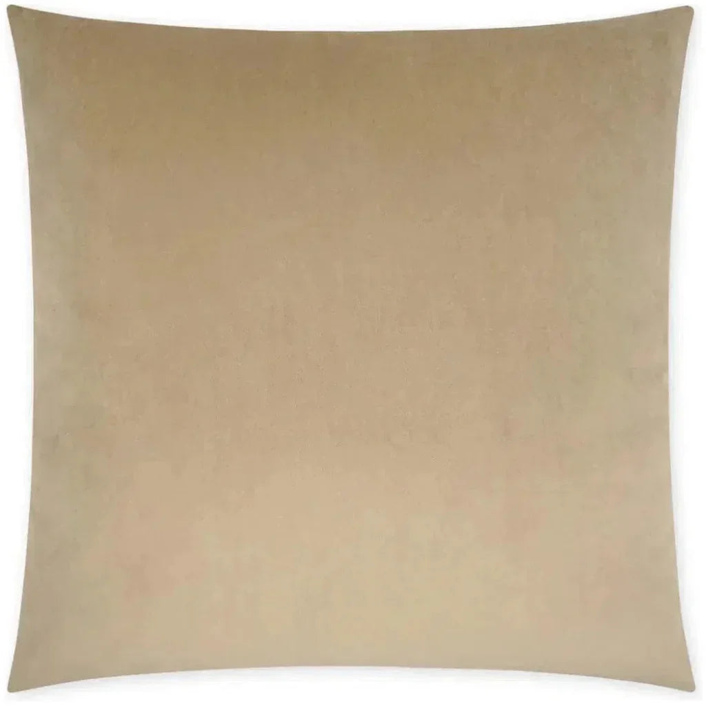 Posh Duo Latte Solid Taupe Large Throw Pillow Insert