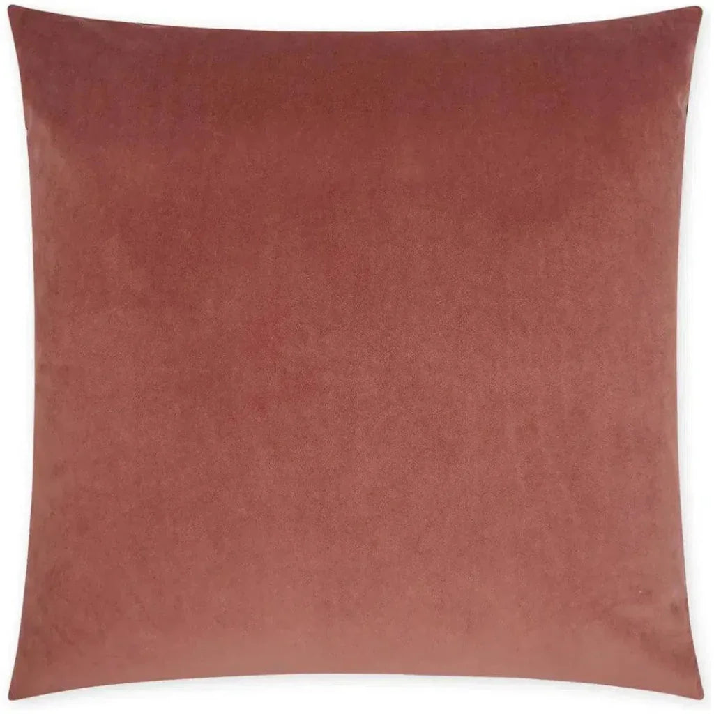 Posh Duo Petal Solid Blush Large Throw Pillow Insert