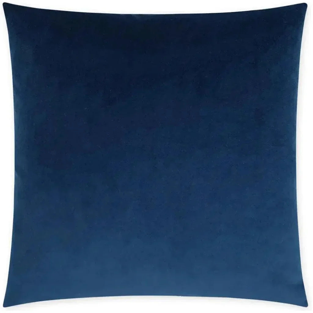 Posh Duo Royal Solid Navy Large Throw Pillow Insert