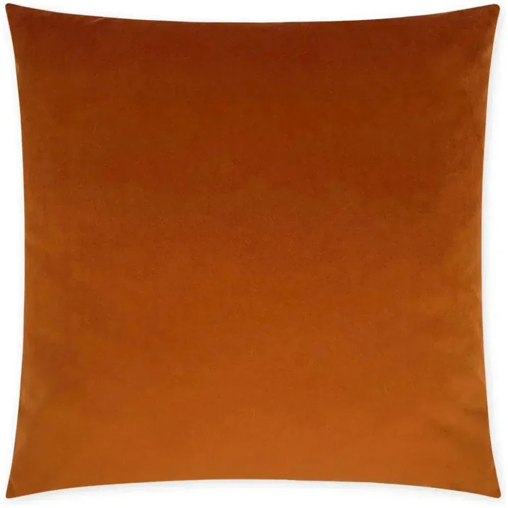 Posh Duo Sedona Solid Orange Large Throw Pillow Insert
