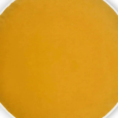 Posh Mustard Solid Yellow Large Throw Pillow Insert