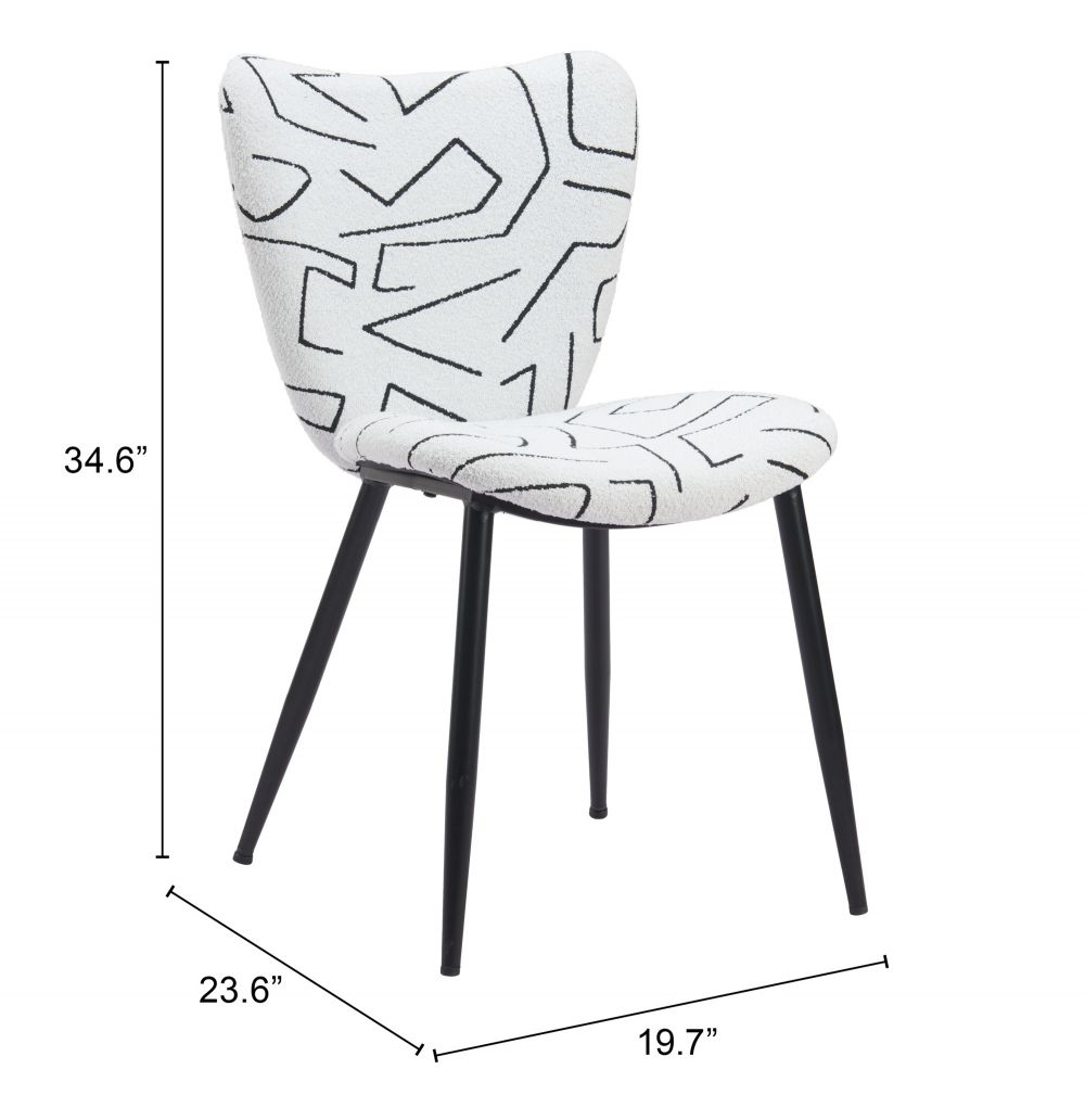 Prestige Faux Leather Dining Chair 2PC