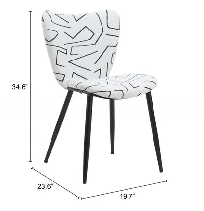 Prestige Faux Leather Dining Chair 2PC