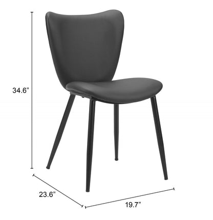Prestige Faux Leather Dining Chair 2PC