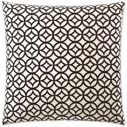 Prisim Black Throw Pillow With Insert