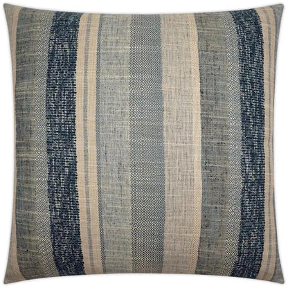 Prologue Indigo Stripes Blue Large Throw Pillow Insert