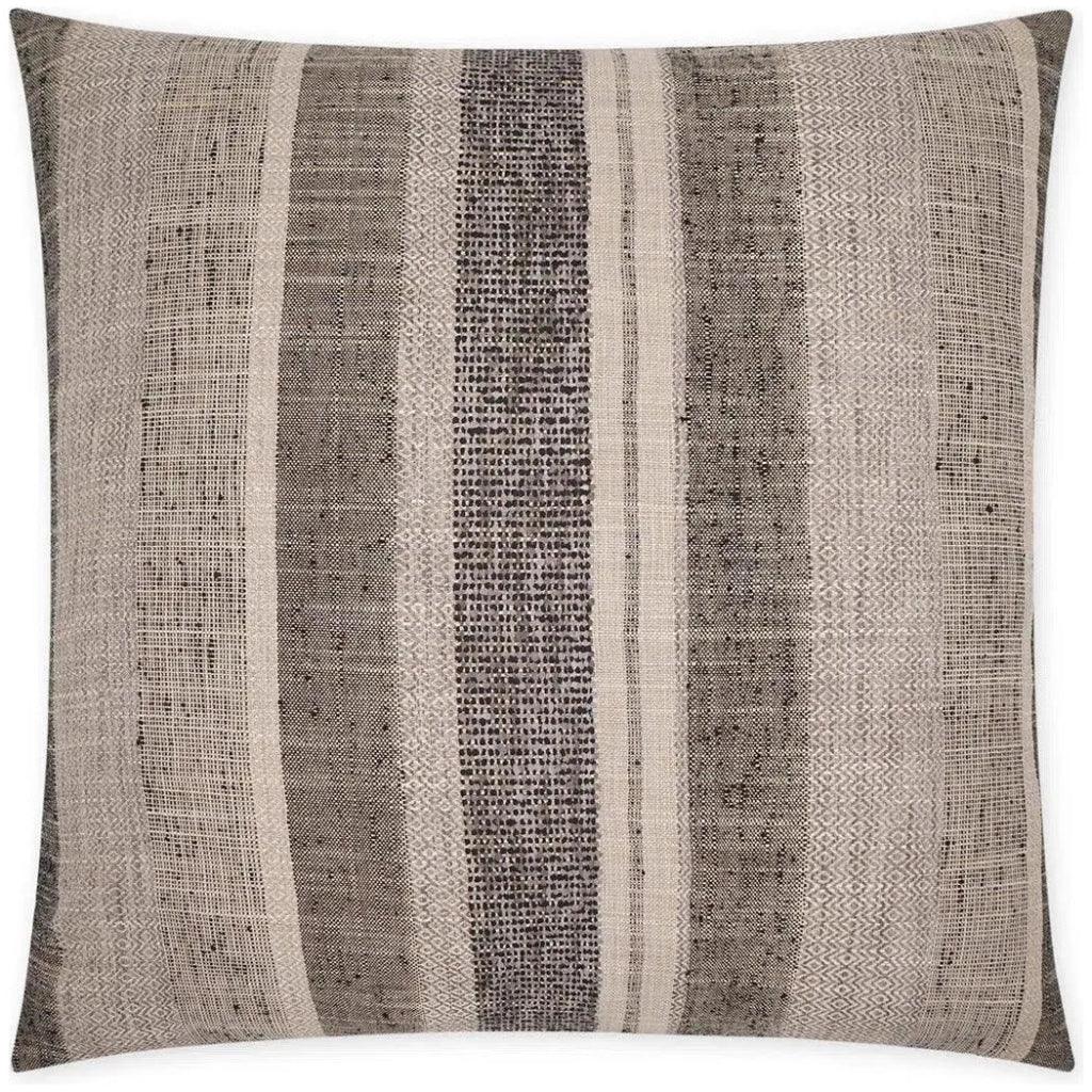 Prologue Onyx Stripes Grey Large Throw Pillow Insert