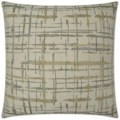 Protraction Pewter Brown Throw Pillow Insert