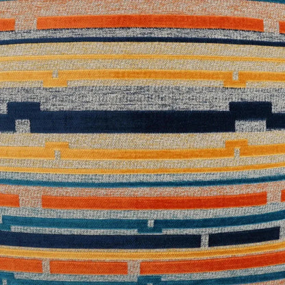 Punctuate Sunset Orange Throw Pillow Insert