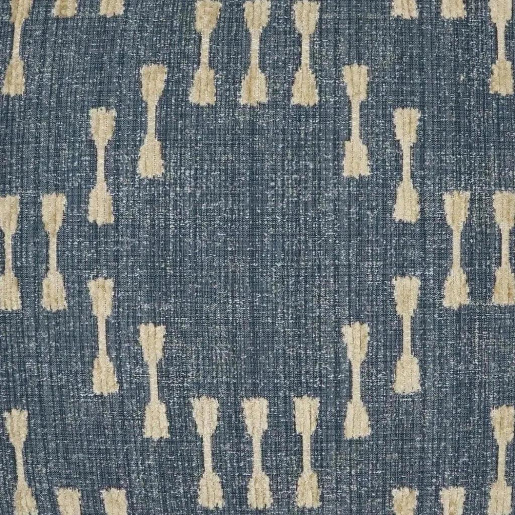 Purnima Denim Blue Slate Blue Large Throw Pillow Insert