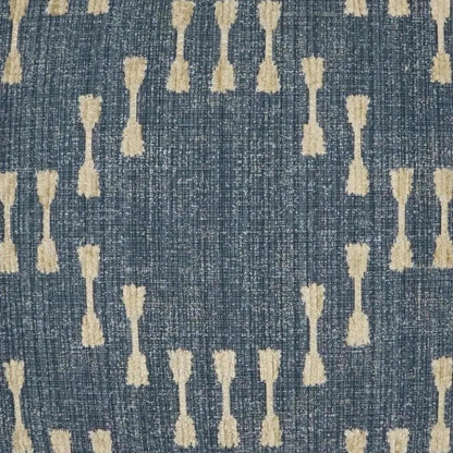Purnima Denim Blue Slate Blue Large Throw Pillow Insert