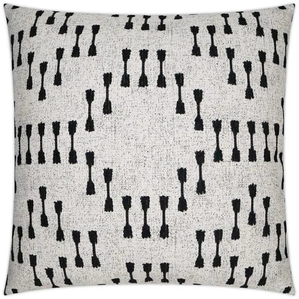 Purnima Onyx Global Black Large Throw Pillow Insert