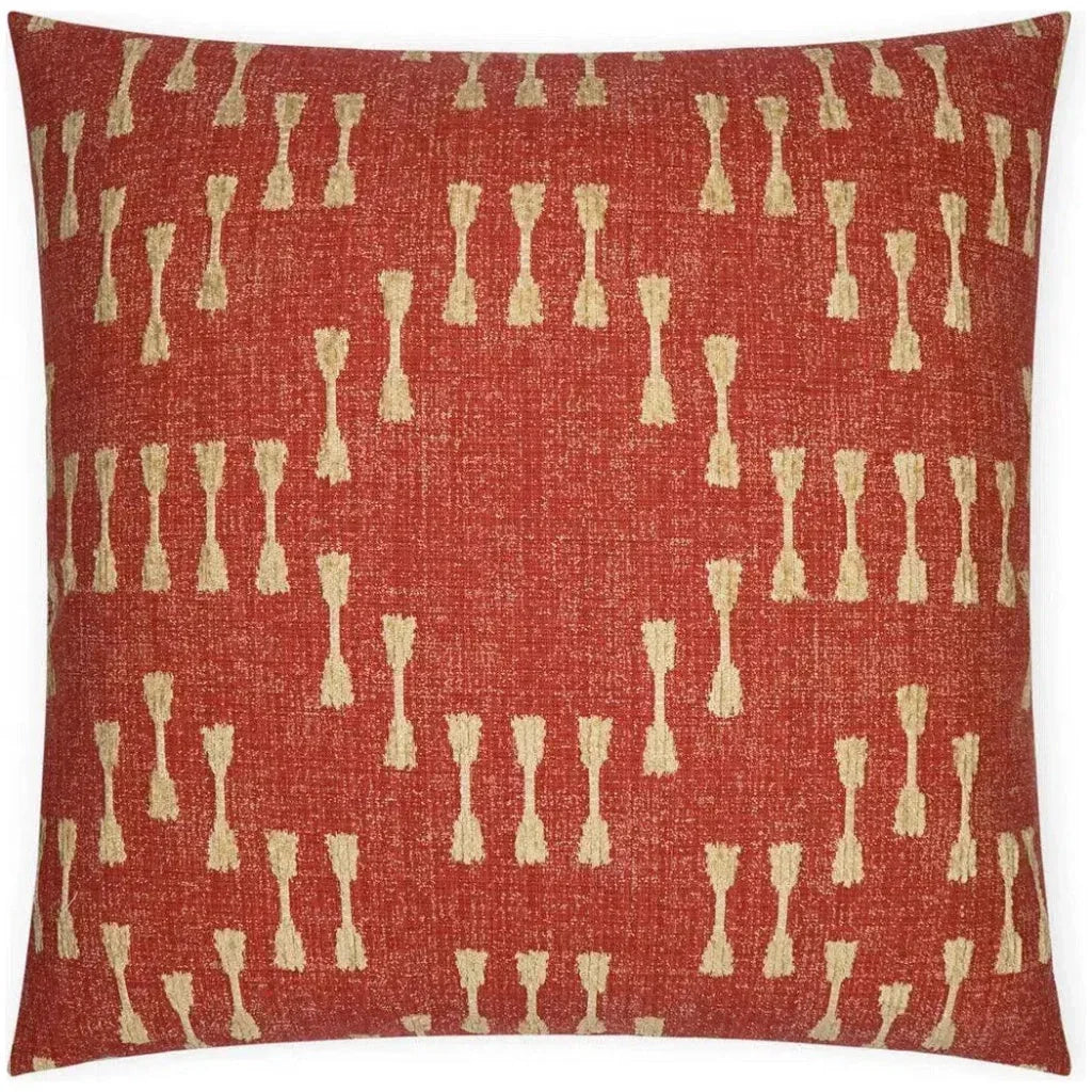 Purnima Pimento Global Red Large Throw Pillow Insert