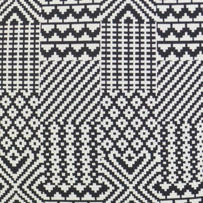 Quilt Black Black Throw Pillow With Insert