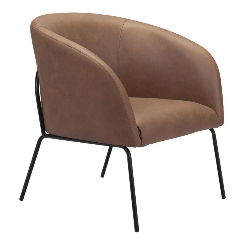 Quinten Steel Frame Accent Chair