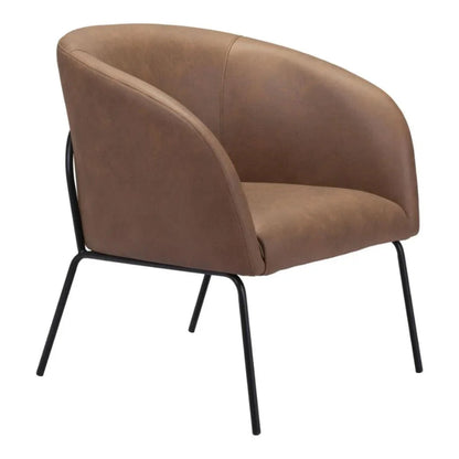 Quinten Steel Frame Accent Chair