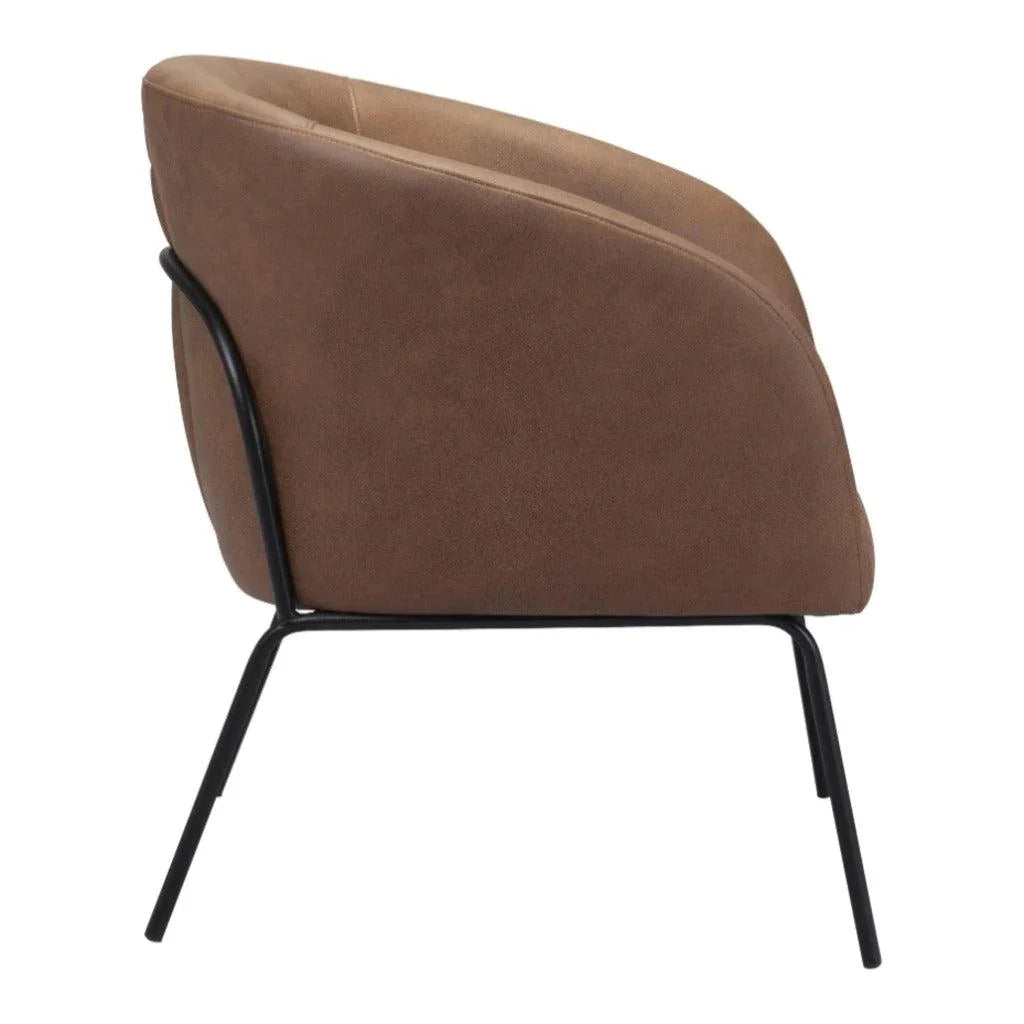 Quinten Steel Frame Accent Chair