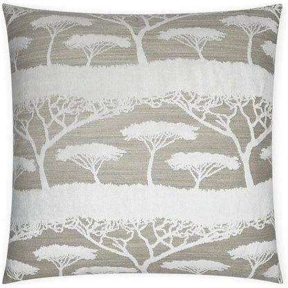 Raintree Floral Tan Taupe Large Throw Pillow Insert