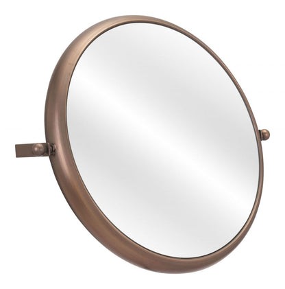 Rand Painted Steel Frame Wall Mirror