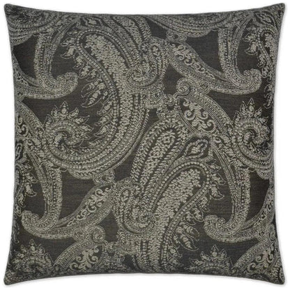 Ravel Grey Throw Pillow With Insert