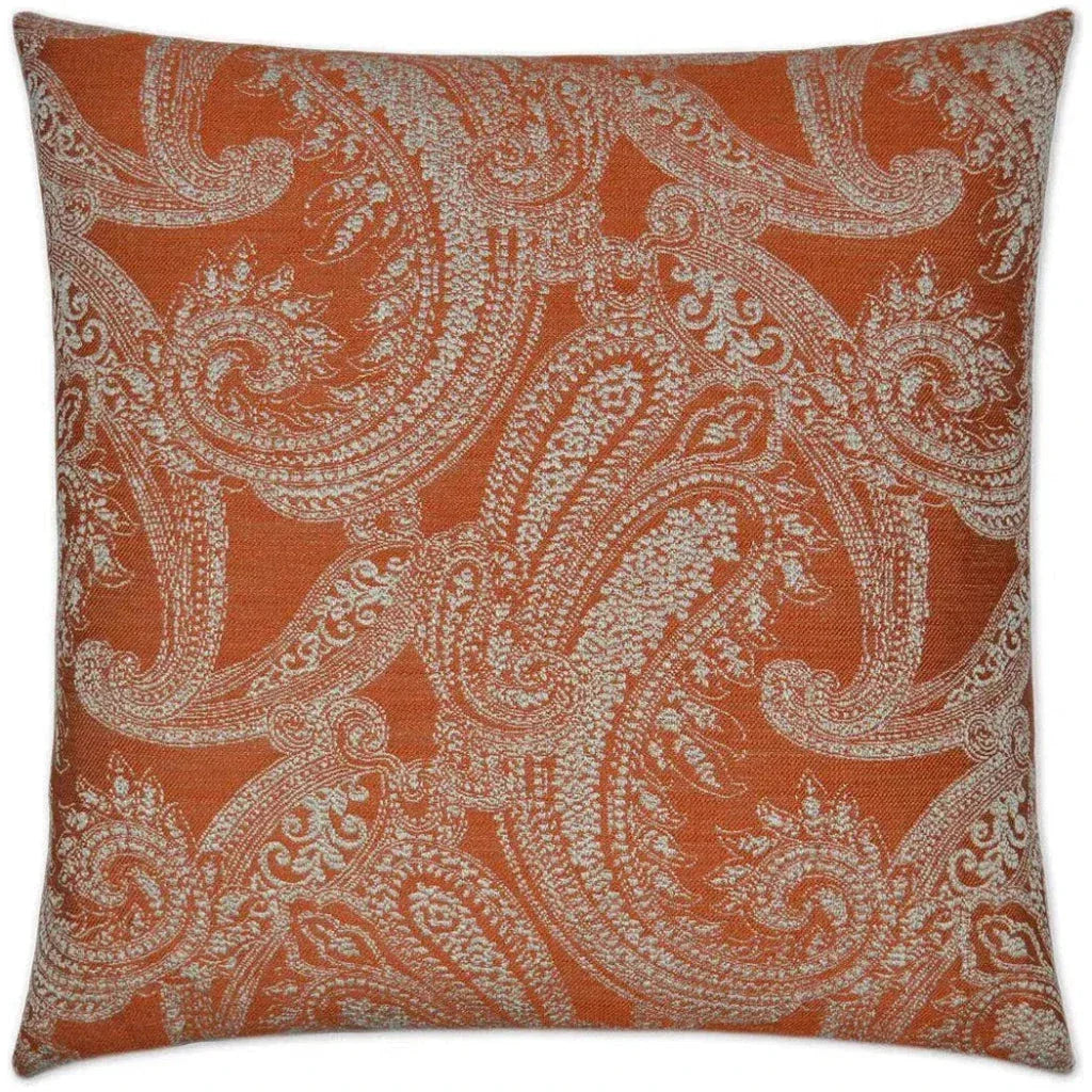Ravel Red Throw Pillow With Insert