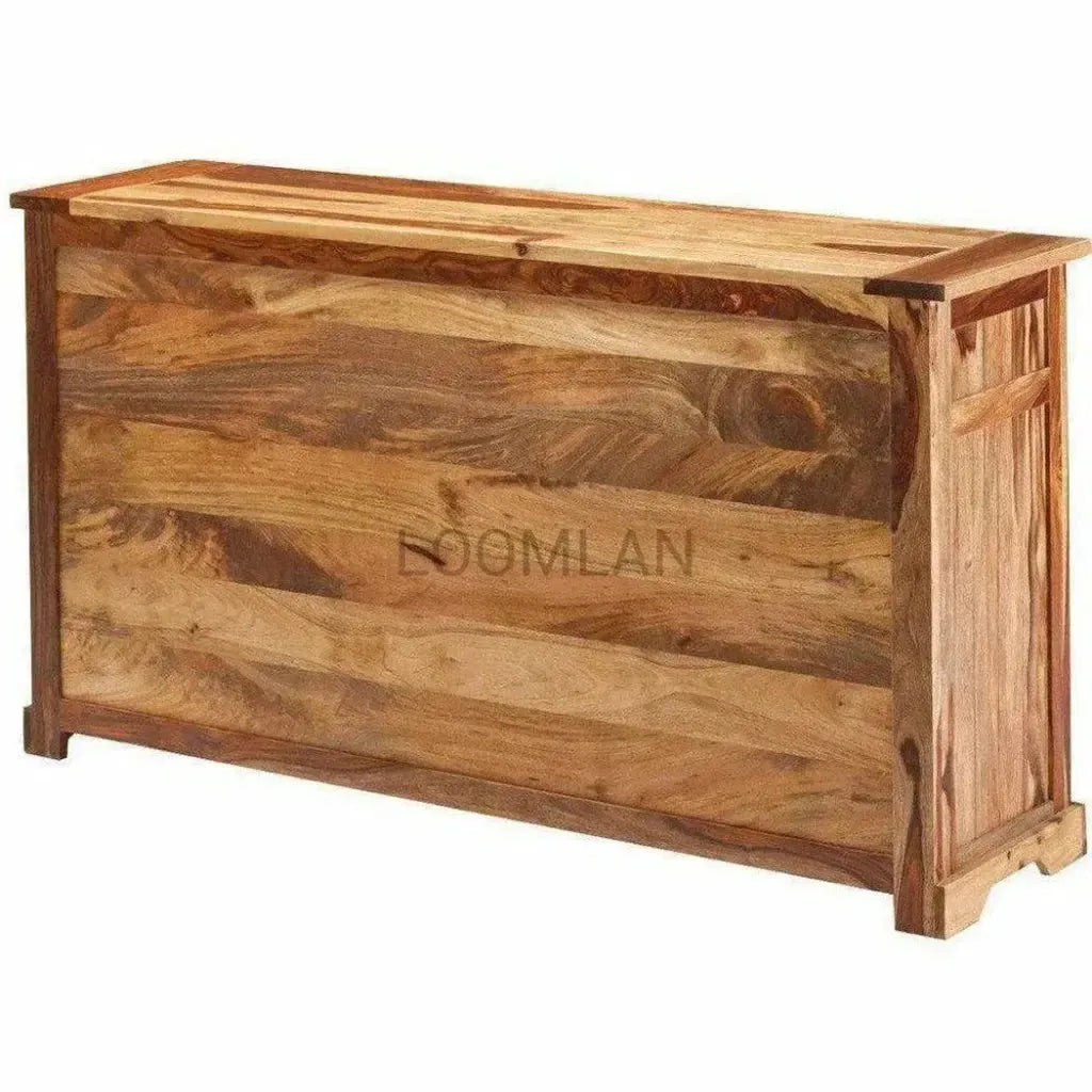 Raven Three Drawers Wood Sideboard