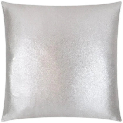Ravish Silver Grey Throw Pillow With Insert