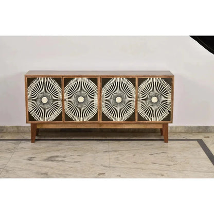 Ravtha Wood Brown Chest