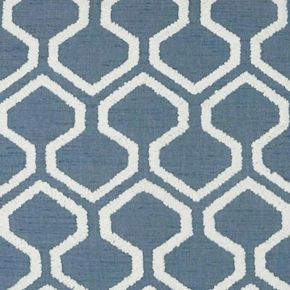 Raw Edges Capri Blue Throw Pillow Insert