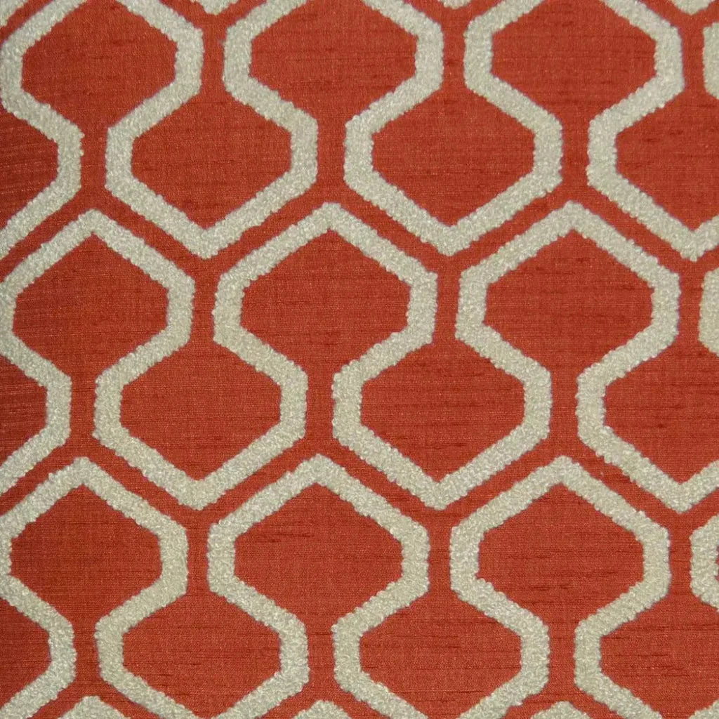 Raw Edges Paprika Throw Pillow With Insert
