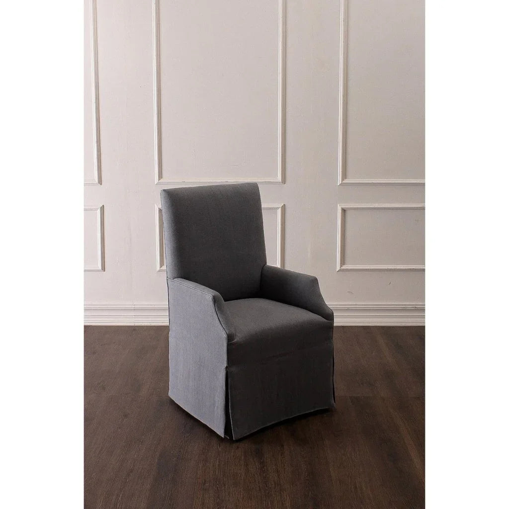 Reba Smoke Fabric Dining Chair
