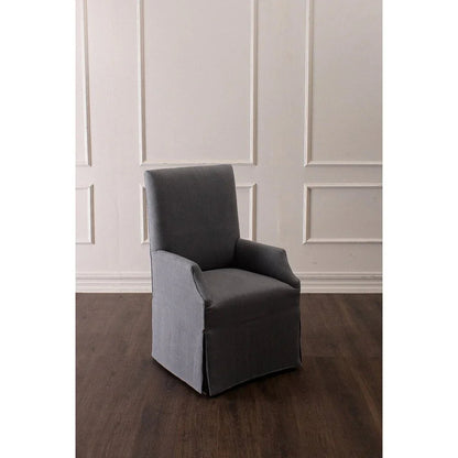Reba Smoke Fabric Dining Chair