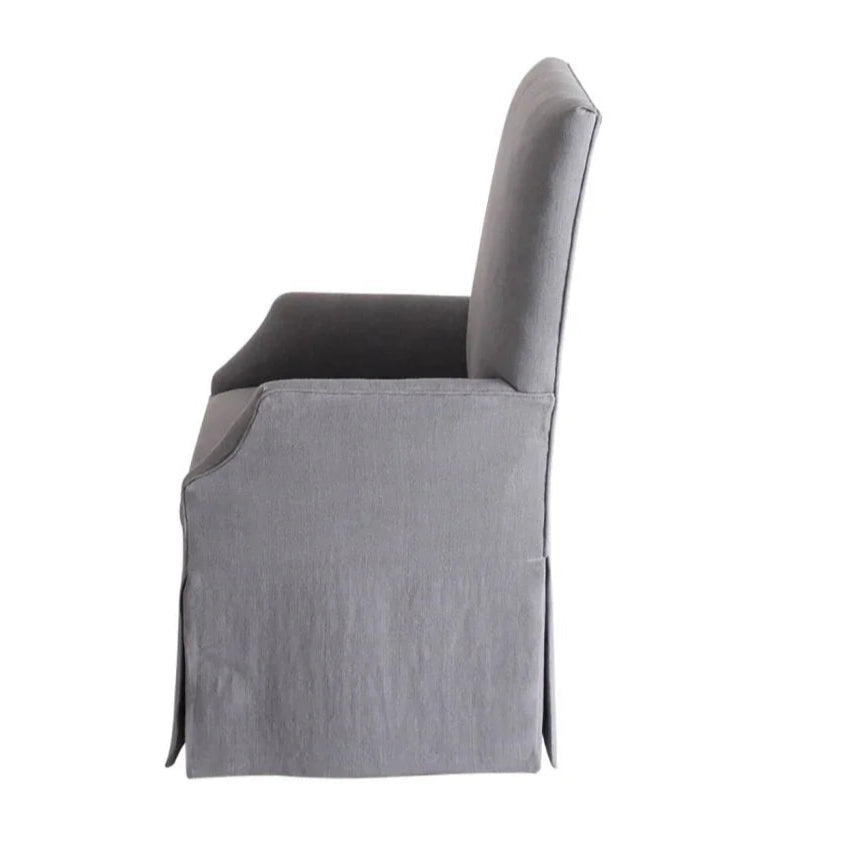 Reba Smoke Fabric Dining Chair