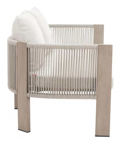 Rebel Olefin Fabric Outdoor Sofa