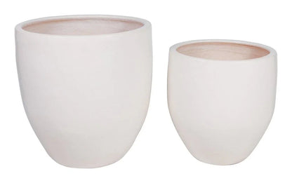 Reflection Ceramic Patio Planter (Set Of 2)