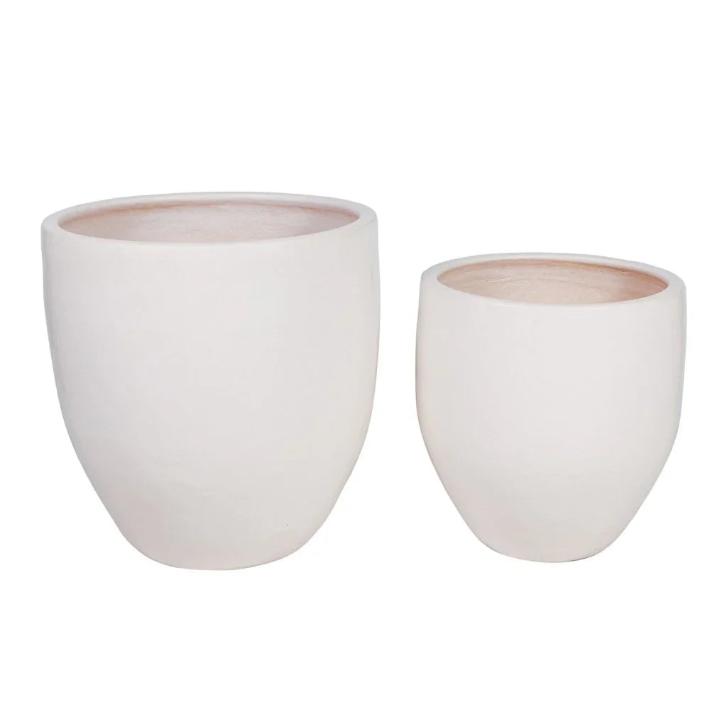 Reflection Ceramic Patio Planter (Set Of 2)