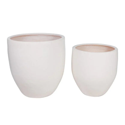 Reflection Ceramic Patio Planter (Set Of 2)