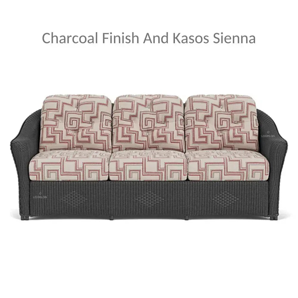 Reflections All Weather Wicker 3-Seater Sofa with Sunbrella Cushions