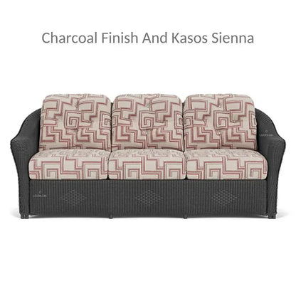 Reflections All Weather Wicker 3-Seater Sofa with Sunbrella Cushions