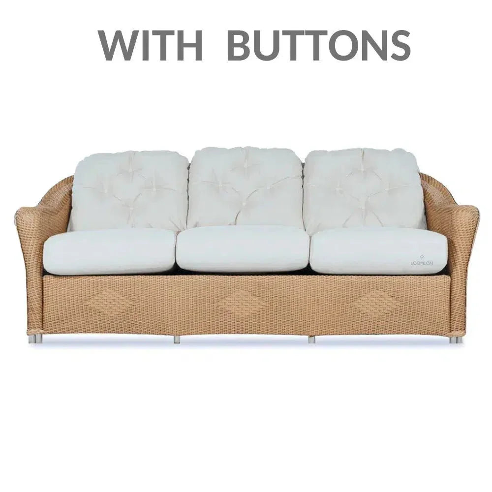 Reflections All Weather Wicker 3-Seater Sofa with Sunbrella Cushions