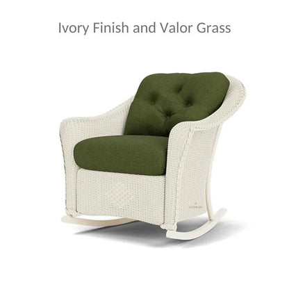 Reflections Lounge Rocker Chair with Ottoman Set 3PC